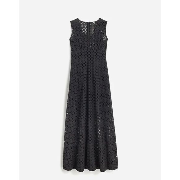 NWT Madewell Eyelet V-Neck Maxi Dress $168 - Picture 2 of 4
